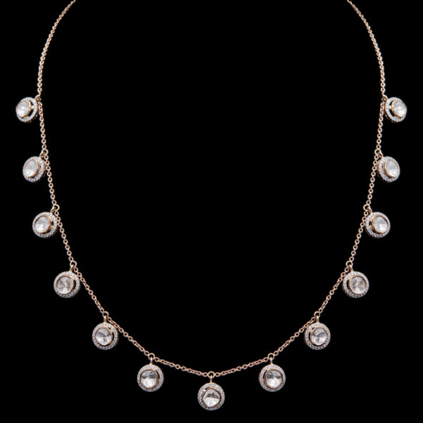 diamond chain necklace in Kolkata, chain necklace for women in Kolkata, chain necklace for girls in Kolkata, cheap diamond necklace for gift in Kolkata