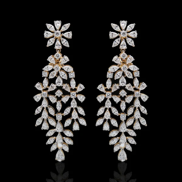 diamond earrings in kolkata