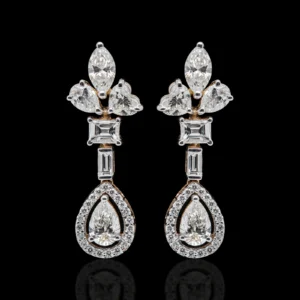 diamond earrings in kolkata