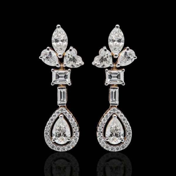 diamond earrings in kolkata