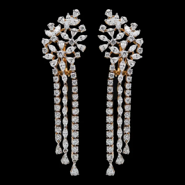 diamond earrings in kolkata