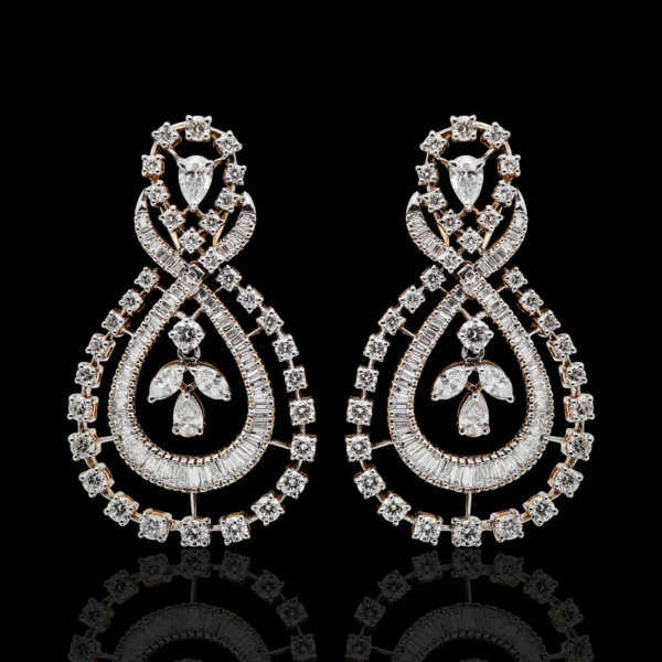 diamond earrings in kolkata