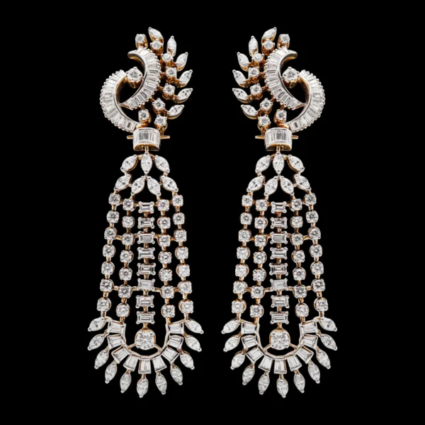 diamond earrings in kolkata